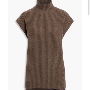 Ganni ribbed knit sweater vest
